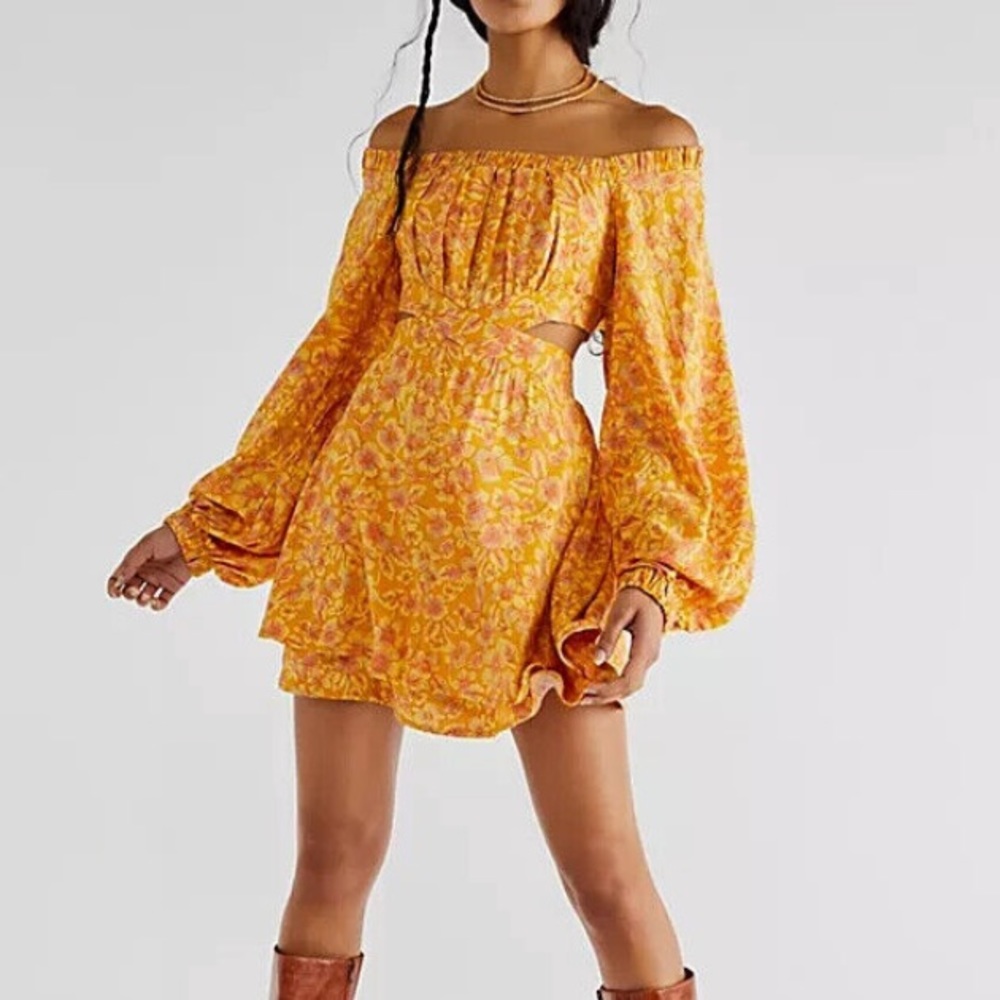 Jael Printed Mini Dress 🌼